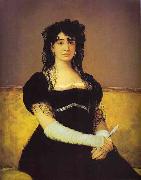 Francisco Jose de Goya Portrait of Antonia Zarate Norge oil painting reproduction